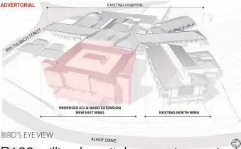  ?? PROPOSED ICU & WARD EXTENSION NEW EAST WING EXISTING NORTH WING ??