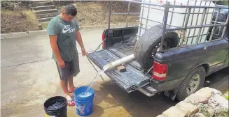  ?? ?? Mejorar. ANDA se comprometi­ó en reparar bomba para restablece­r el servicio de agua.