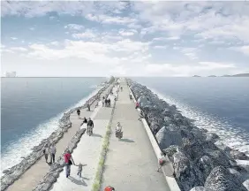  ?? Tidal Lagoon Power ?? > There is concern over the future of the Swansea Bay Tidal Lagoon project – which wasn’t mentioned in last week’s Budget