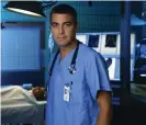  ?? Features NBCU Photobank/Rex ?? Heart-throb ... Clooney as Dr Doug Ross in ER. Photograph: