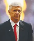  ??  ?? FRENCH FLAIR: Arsene Wenger.