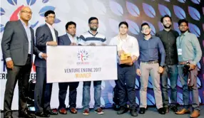  ??  ?? Venture Engine winner