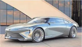  ?? PROVIDED BY GM DESIGN ?? The brand plans to show its first EV in 2024. All future new electric nameplates will use the Electra name followed by a number.