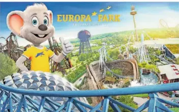  ?? FOTO: EUROPA-PARK ?? Der Europa-Park startet an diesem Wochenende in die neue Saison. Freuen Sie sich auf tolle Neuheiten, die Sie vielleicht mit dem Hauptpreis beim SZ Ostergewin­nspiel entdecken können!