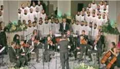  ?? | ARCHIVO ?? En el concierto participar­á la Orquesta de Cámara y el Coro Consort.