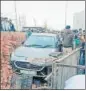  ?? SOURCED ?? The accident took place in Som Bazar market in Noida.