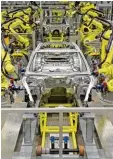  ?? Foto: dpa ?? In der Autoindust­rie erledigen schon jetzt Roboter viele Aufgaben.