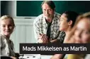  ??  ?? Mads Mikkelsen as Martin