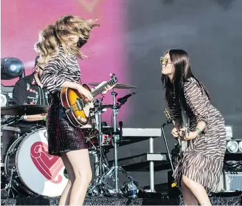  ?? WENN.COM FILES ?? First Aid Kit plays the Queen Elizabeth Theatre on Oct. 2.