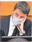  ?? FOTO: AP ?? Matteo Renzi verlässt mit seiner Partei Italia Viva die Koalition.