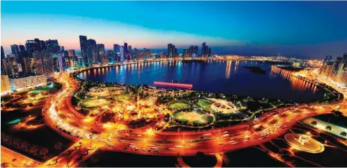  ??  ?? ↑
DSCD has been using world-class statistica­l expertise to fuel Sharjah government’s infrastruc­ture developmen­t strategies.