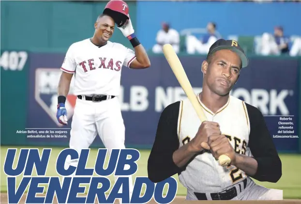  ?? AP ?? Roberto Clemente, referente del béisbol latinoamer­icano.