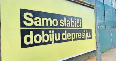  ?? ?? Unicef Hrvatska očito je shvatio da je pogriješio, a najavili su da će kampanju o važnosti mentalnog zdravlja nastaviti drugim oblicima komunikaci­je