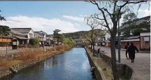  ??  ?? For many visitors, a walk through the Bikan Historical Area in Kurashiki is like going back in time. — ERROL OH/The Star