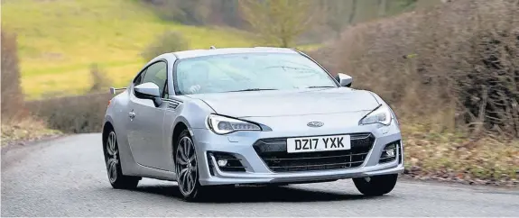  ??  ?? Subaru BRZ