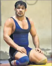  ?? HT PHOTO ?? Sushil Kumar got three walkovers to win national gold.