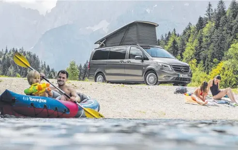  ?? Picture: SUPPLIED ?? HIGH LIFE: Luxury camper vans such as Mercedes-Benz’s Marco Polo are being bought by empty nesters.