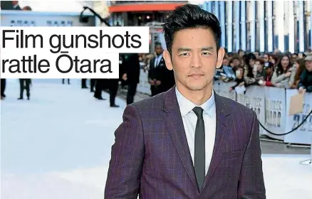  ??  ?? Netflix’s Cowboy Bebop, starring John Cho, is being filmed in East Tamaki.