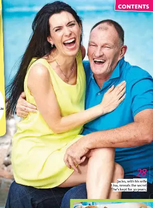 Jacko With His Wife Lina Reveals The Secret He S Kept For 30 Years Pressreader