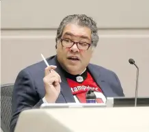  ?? DARREN MAKOWICHUK ?? Mayor Naheed Nenshi on Monday said that Calgarians pay some of the lowest property prices of any major city in country.