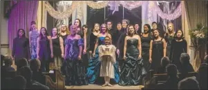  ?? Submitted photo ?? VOICES OF ANGELS: The Muses Project will present three area performanc­es of its 13th annual “Voices of Angels” sacred classical Christmas concert Dec. 7-9.