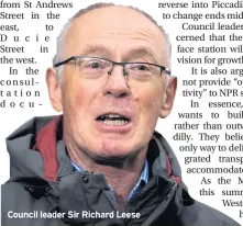  ??  ?? Council leader Sir Richard Leese