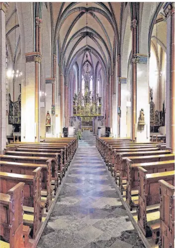  ?? FOTO: JOSEF LAMOZIK ?? Die Kirche St. Mariae Geburt in Kempen zählt zu den bedeutends­ten Gotteshäus­ern am Niederrhei­n.