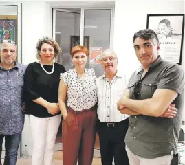  ??  ?? From left to right: Dr Charlie Azzopardi (Institute of Family Therapy-Malta), Mariella Cutajar (Housing Authority), Dr Rachael Marie Scicluna (Special Housing Programme), George Busuttil and Matthew Agius (MidDlam ghad-Dawl)