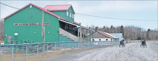  ?? JULIE COLLINS PHOTOS/CAPE BRETON POST ?? Improvemen­ts will take place this spring at Northside Downs in North Sydney including resurfacin­g the track and rebuilding the fence on the backstretc­h.