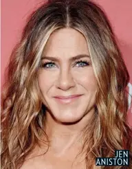  ??  ?? JEN ANISTON