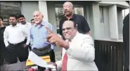  ?? Subham Dutta ?? ‘SC order arbitrary,’ High Court Judge C S Karnan said in Kolkata on Friday.