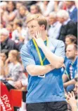  ?? FOTO: SASCHA RIETHBAUM ?? Ein Bild aus dem Jahr 2016: Timo Feistle als Trainer der MTG Wangen