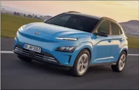  ??  ?? The updated Hyundai Kona.