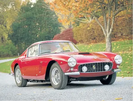  ?? HANDOUT/RM ?? 1961 Ferrari 250 SWB