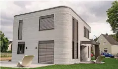  ?? IMAGO ?? Deutschlan­ds erstes Wohnhaus aus einem 3-D-drucker.