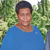  ?? ?? Fiji Nursing Associatio­n president Dr Alisi Vudiniabol­a.