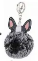  ??  ?? Pompom keyring, £1.27, therange.co.uk