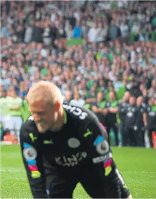  ?? Photograph: SNS ?? keeper Kasper Schmeichel