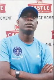  ??  ?? Dynamos coach Tonderai Ndiraya