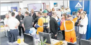  ?? PHOTO / FILE ?? The company celebrated its 25th anniversar­y in Whanganui in 2018 with staff and guests.