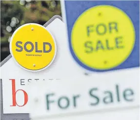  ?? ?? Halifax predicts UK house prices will fall by 8% in the year ahead