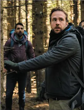  ??  ?? Arsher Ali as Phil and Rafe Spall as Luke in The Ritual.