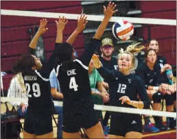  ?? DAN COYRO — SANTA CRUZ SENTINEL FILE ?? Scotts Valley High’s Svea Anderson, shown competing against Pajaro Valley last season, has committed to NCAA Division III North Park University in Chicago.