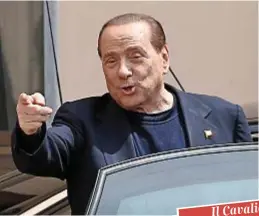  ??  ?? Il Cavaliere
Silvio Berlusconi Nato a Milano, nel 1936. Nel 1975 ha fondato la Fininvest. Dal 1993 è impegnato in politica.
