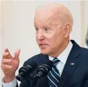  ?? JIM WATSON/GETTY-AFP ?? President Joe Biden stressed diversity in making public his judicial selections Tuesday. The candidates must be confirmed by the Senate.