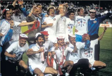  ??  ?? HISTÓRICO. El PSV que conquistó la Copa de Europa de la temporada 1987-88.