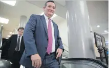  ?? J. SCOTT APPLEWHITE/AP FILES ?? Sen. Ted Cruz is among Republican­s fighting to save NAFTA. “I want to encourage everyone in this room: Let your voice be heard,” he told a U.S. Chamber of Commerce gathering.