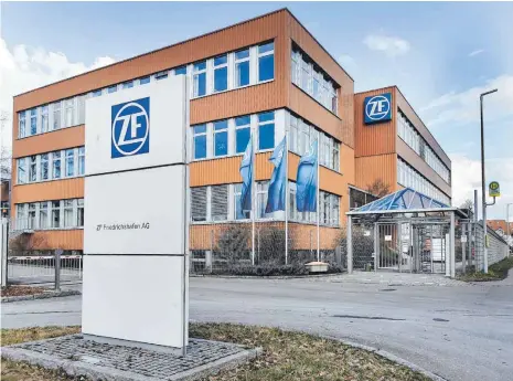  ?? FOTO: AH ?? Der ZF-Standort in Kressbronn.