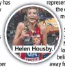  ??  ?? Helen Housby.