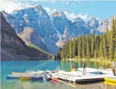  ?? FOTO: PM VHS ?? Wunderschö­ne Bilder aus Kanada zeigt Referent Rainer Hamberger, der das Land nicht nur als Tourist bereist hat, sondern fünf Jahre dort gelebt hat.